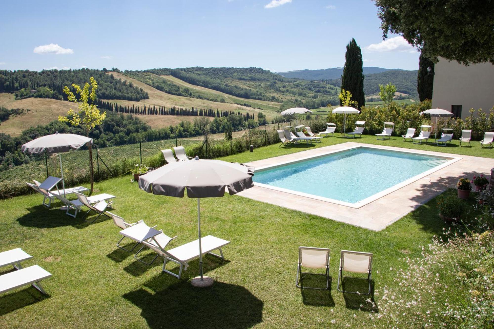 Agriturismo Castello Di Montauto San Gimignano Exteriör bild