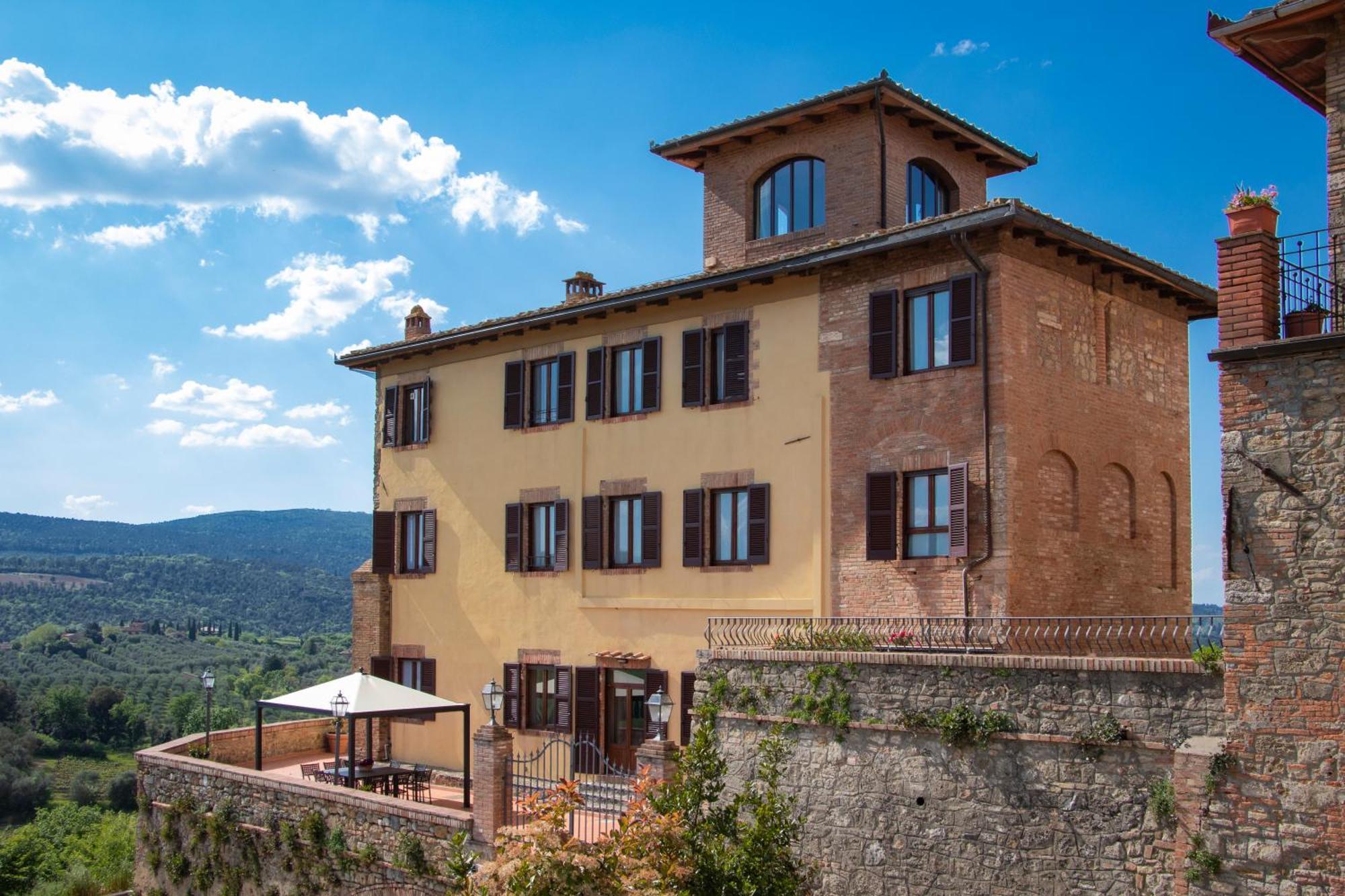 Agriturismo Castello Di Montauto San Gimignano Exteriör bild